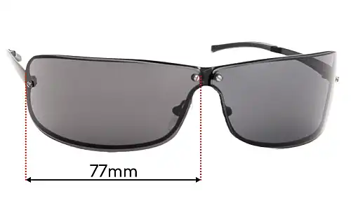 Sunglass Fix Replacement Lenses for Police S2882 - 77mm Wide Sunglass Fix Replacement Lenses for Police S2882 - 77mm Wide
