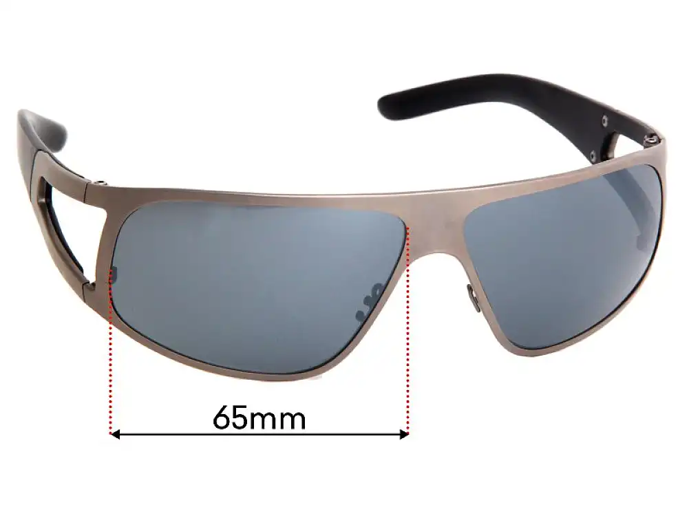 Sunglass Fix Replacement Lenses for Porsche P 8457 - 65mm Wide Sunglass Fix Replacement Lenses for Porsche P 8457 - 65mm Wide