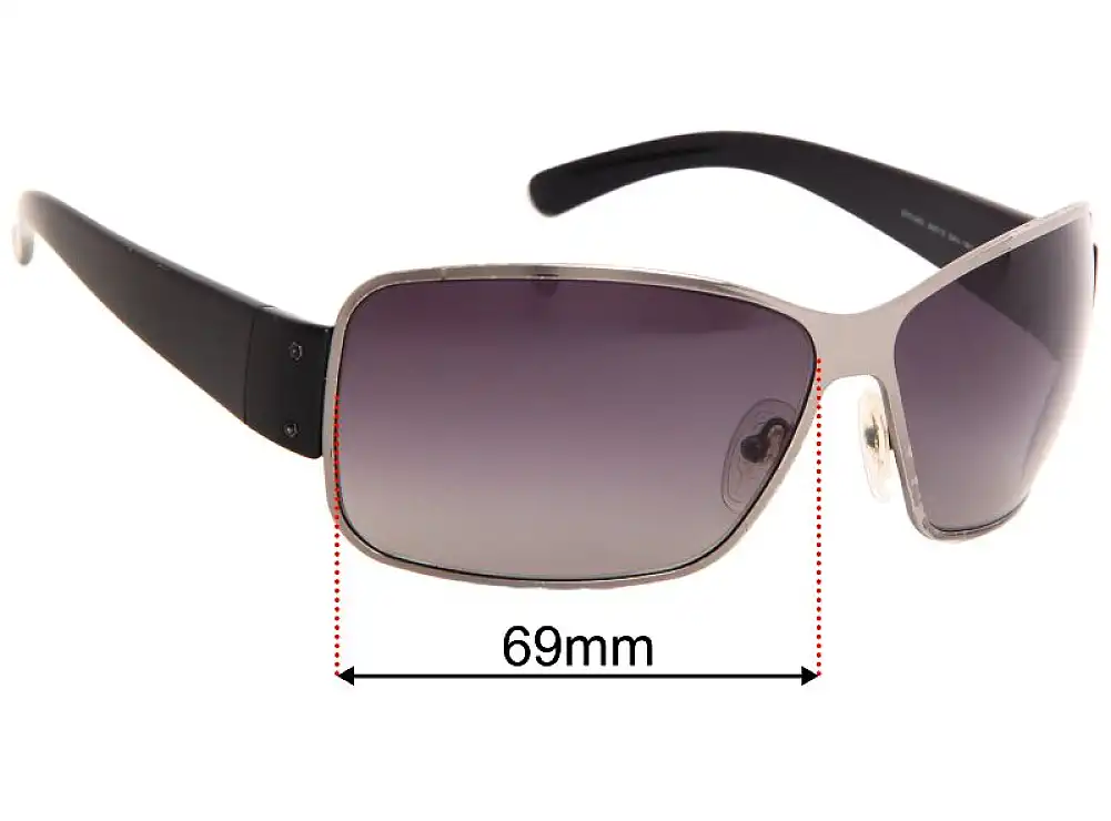 Sunglass Fix Replacement Lenses for Prada SPS56G - 69mm Wide Sunglass Fix Replacement Lenses for Prada SPS56G - 69mm Wide