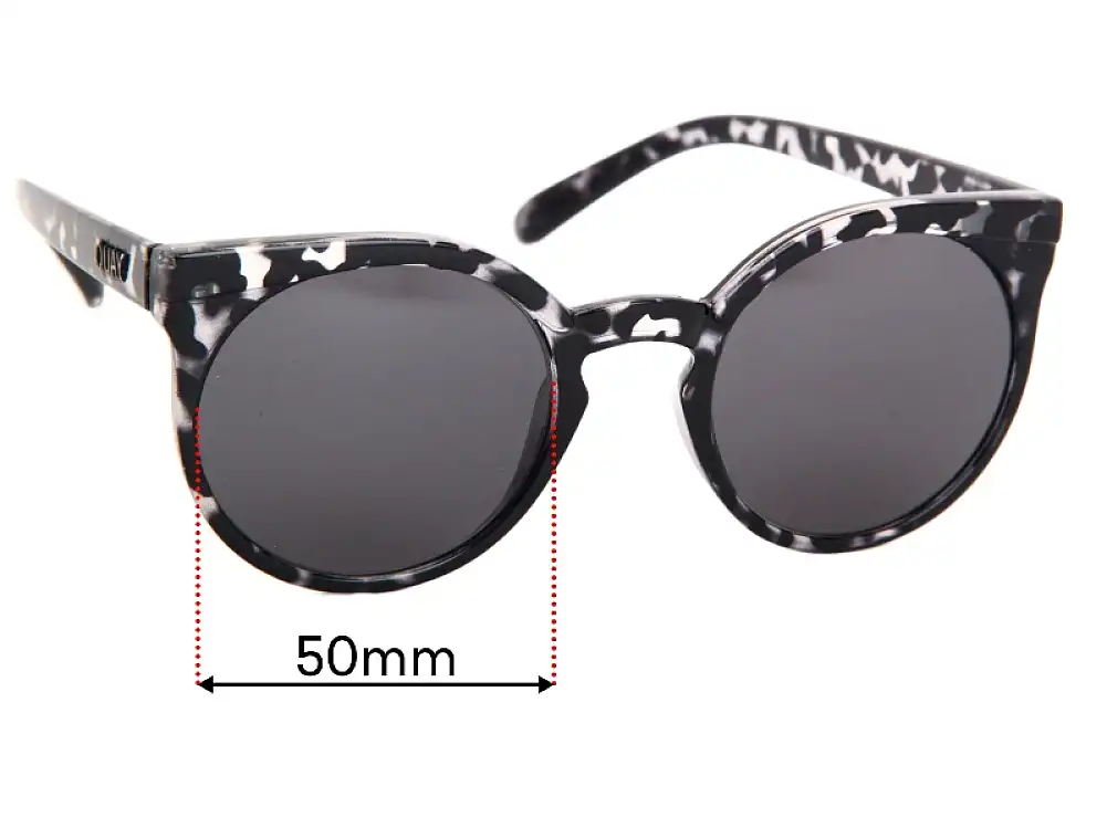 Sunglass Fix Replacement Lenses for Quay Kosha - 50mm Wide Sunglass Fix Replacement Lenses for Quay Kosha - 50mm Wide