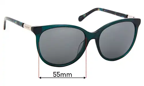 Sunglass Fix Replacement Lenses for Radley Nicole - 55mm Wide Radley Nicole Replacement Lenses 55mm wide