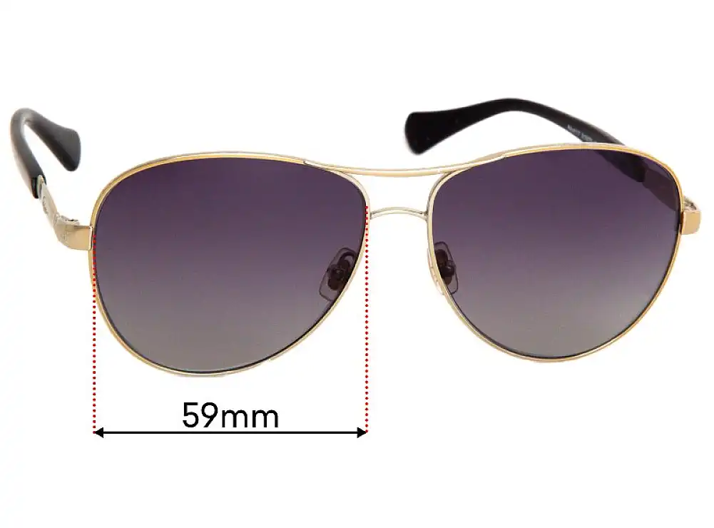Sunglass Fix Replacement Lenses for Polo RA 4117 - 59mm Wide Sunglass Fix Replacement Lenses for Polo RA 4117 - 59mm Wide