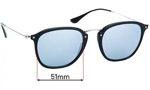 Sunglass Fix Replacement Lenses for Ray-Ban RB2448-N - 51mm Wide Sunglass Fix Replacement Lenses for Ray-Ban RB2448-N - 51mm Wide
