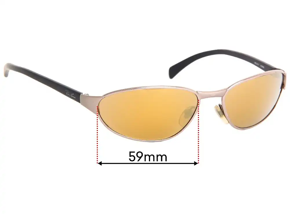 Sunglass Fix Replacement Lenses for Ray-Ban RB3101 - 59mm Wide Sunglass Fix Replacement Lenses for Ray-Ban RB3101 - 59mm Wide