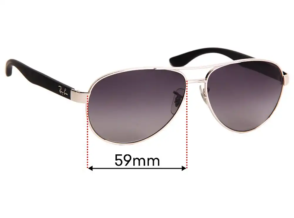 Sunglass Fix Replacement Lenses for Ray-Ban RB3457 - 59mm Wide Sunglass Fix Replacement Lenses for Ray-Ban RB3457 - 59mm Wide