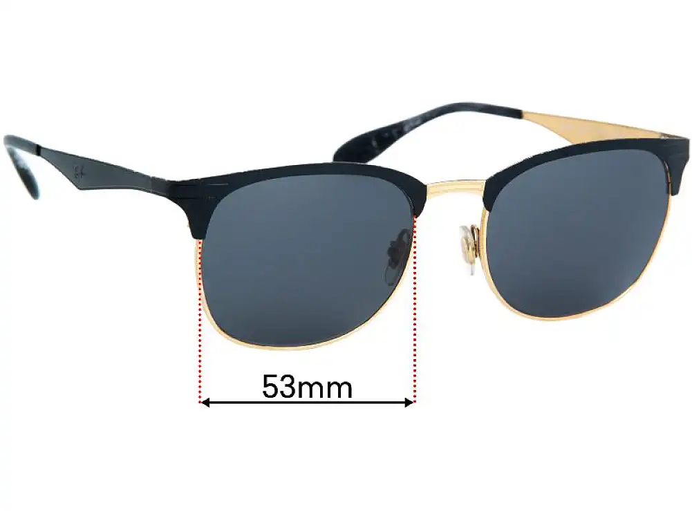 Sunglass Fix Replacement Lenses for Ray-Ban RB3538 - 53mm Wide Sunglass Fix Replacement Lenses for Ray-Ban RB3538 - 53mm Wide