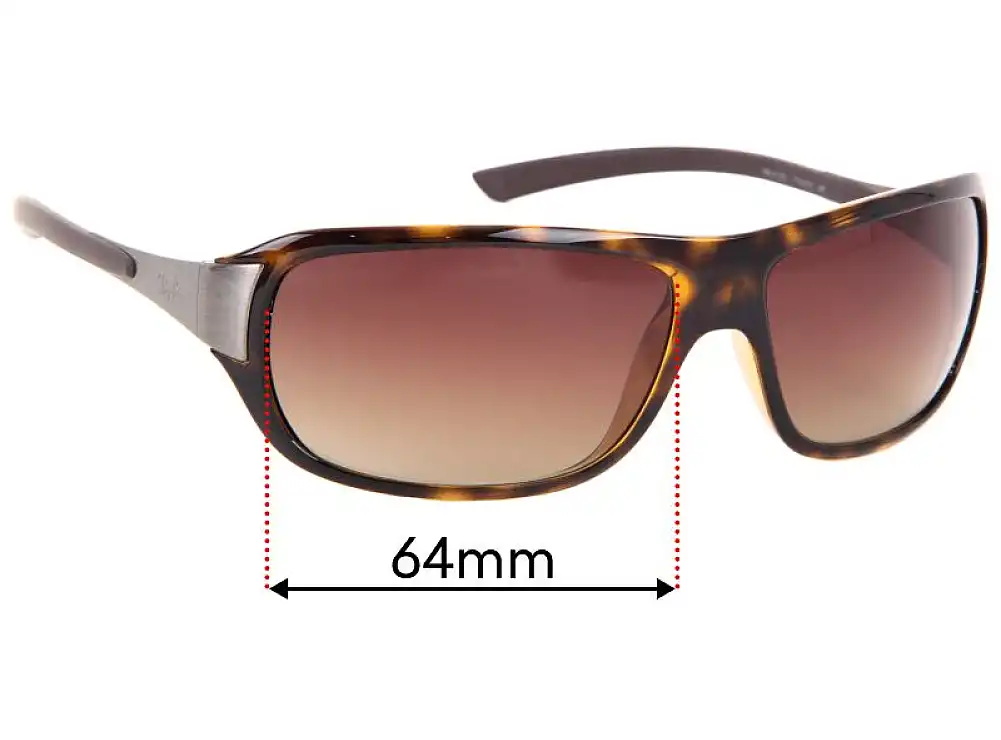Sunglass Fix Replacement Lenses for Ray-Ban RB4120 - 64mm Wide Sunglass Fix Replacement Lenses for Ray-Ban RB4120 - 64mm Wide