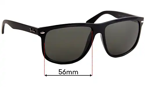 Sunglass Fix Replacement Lenses for Ray-Ban RB4147 Boyfriend - 56mm Wide Ray-Ban RB4147 Boyfriend Replacement Lenses 56mm wide