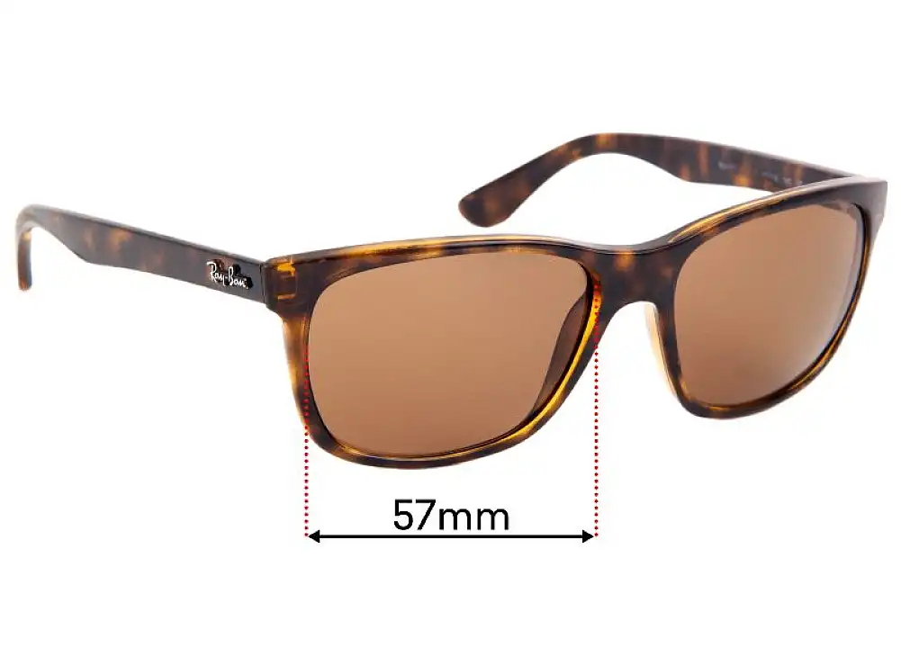 Sunglass Fix Replacement Lenses for Ray-Ban RB4181 - 57mm Wide Sunglass Fix Replacement Lenses for Ray-Ban RB4181 - 57mm Wide