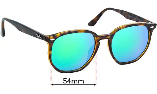 Sunglass Fix Replacement Lenses for Ray-Ban RB4306-F - 54mm Wide Ray-Ban RB4306-F Replacement Lenses 54mm wide