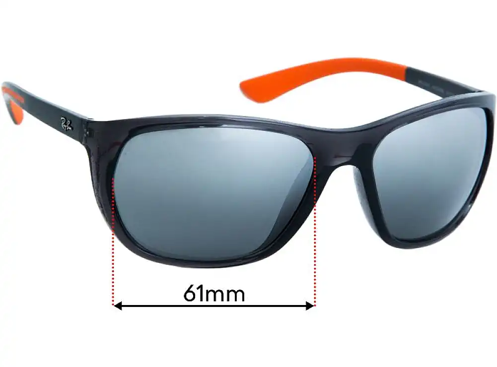 Sunglass Fix Replacement Lenses for Ray-Ban RB4307 - 61mm Wide Sunglass Fix Replacement Lenses for Ray-Ban RB4307 - 61mm Wide
