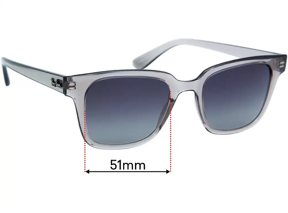 Sunglass Fix Replacement Lenses for Ray-Ban RB4323 - 51mm Wide Sunglass Fix Replacement Lenses for Ray-Ban RB4323 - 51mm Wide