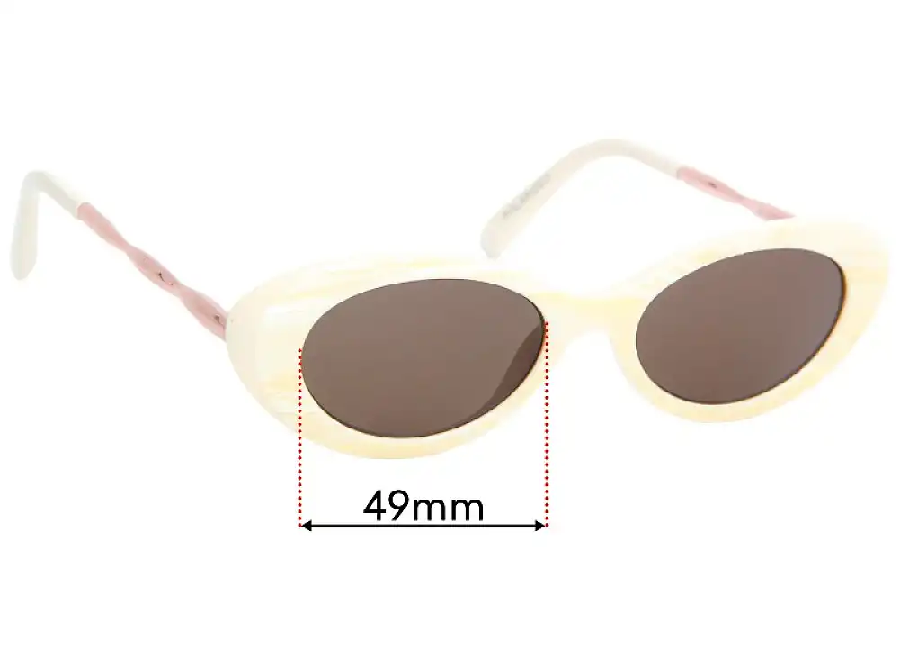 Sunglass Fix Replacement Lenses for Reality High Society - 49mm Wide Sunglass Fix Replacement Lenses for Reality High Society - 49mm Wide