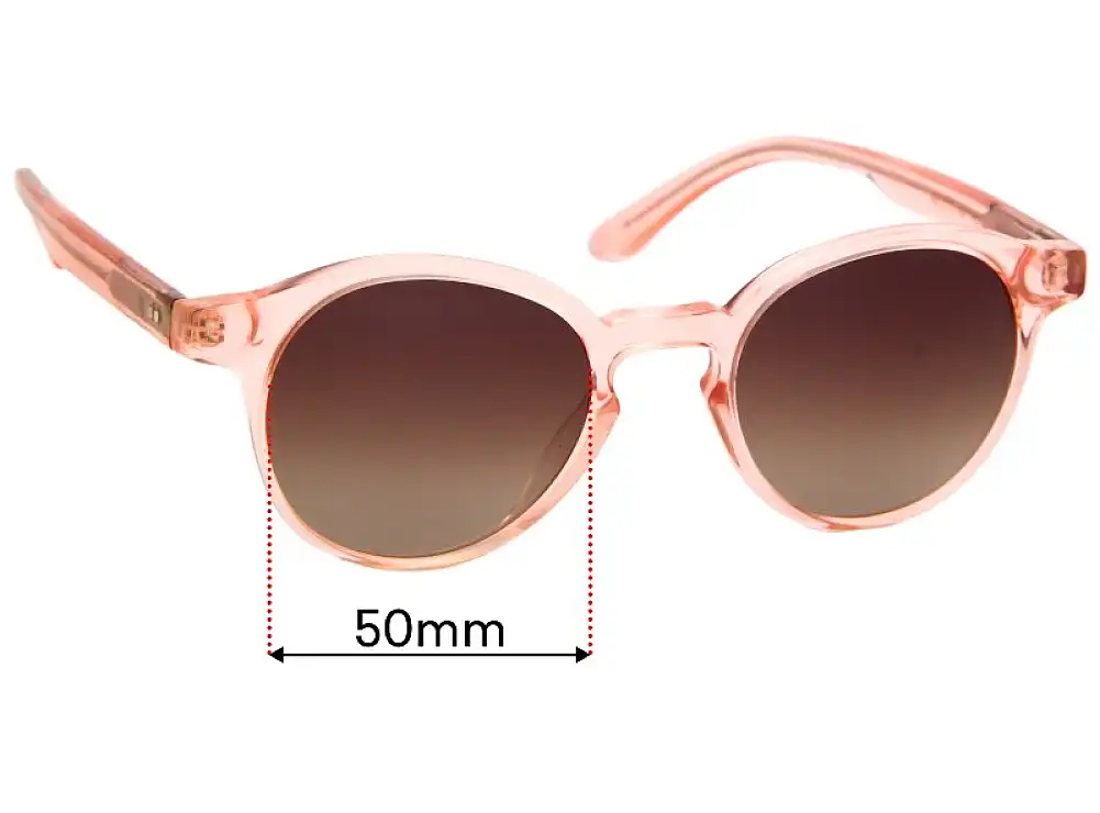 Sunglass Fix Replacement Lenses for Scanlan Theodore Rose Blade - 50mm Wide Sunglass Fix Replacement Lenses for Scanlan Theodore Rose Blade - 50mm Wide