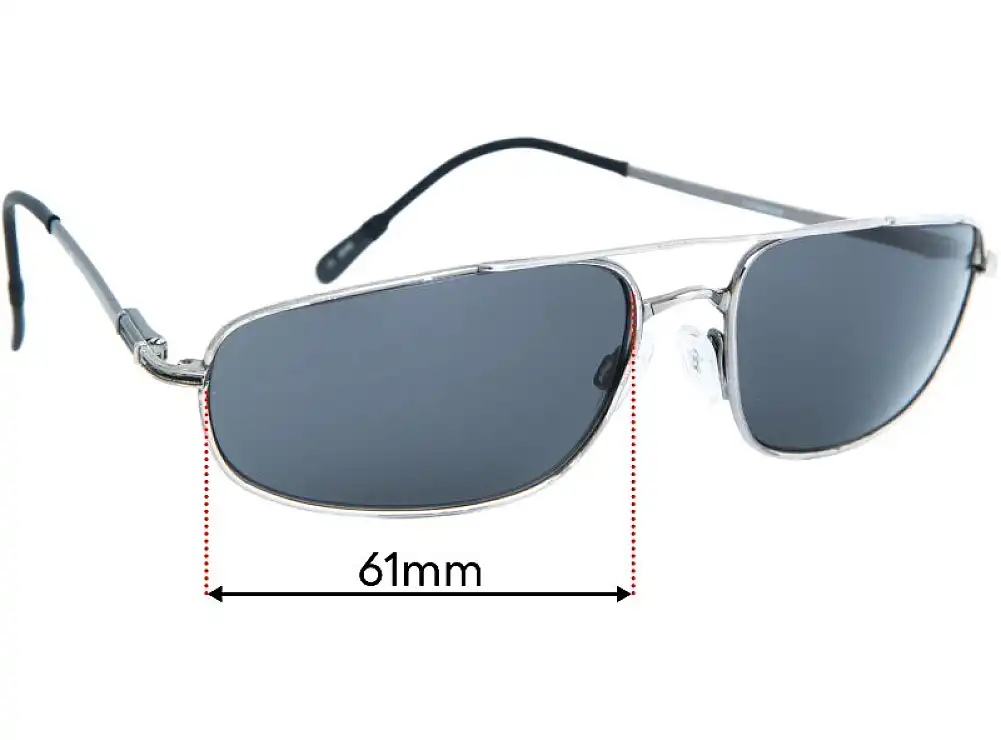 Sunglass Fix Replacement Lenses for Serengeti Velocity GG6692 - 61mm Wide Sunglass Fix Replacement Lenses for Serengeti Velocity GG6692 - 61mm Wide