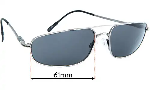 Sunglass Fix Replacement Lenses for Serengeti Velocity GG6692 - 61mm Wide Sunglass Fix Replacement Lenses for Serengeti Velocity GG6692 - 61mm Wide