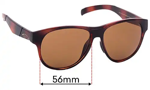 Sunglass Fix Replacement Lenses for Paul Smith Towns End - 56mm Wide Paul Smith Towns End Replacement Lenses 56mm wide