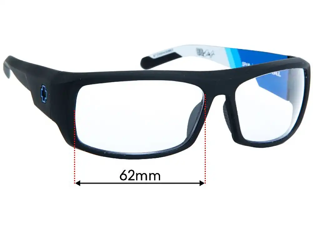 Sunglass Fix Replacement Lenses for Spy Optic Admiral - 62mm Wide Sunglass Fix Replacement Lenses for Spy Optic Admiral - 62mm Wide