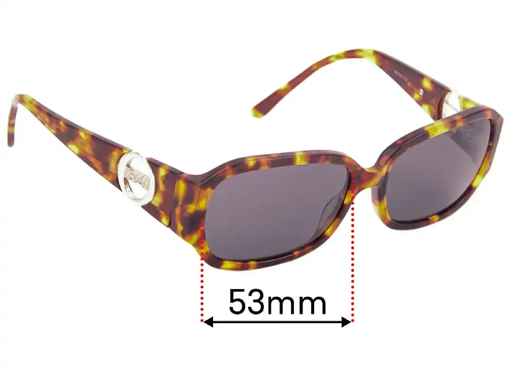 Sunglass Fix Replacement Lenses for Stephanie Leigh 14SL3PSJ - 53mm Wide Sunglass Fix Replacement Lenses for Stephanie Leigh 14SL3PSJ - 53mm Wide