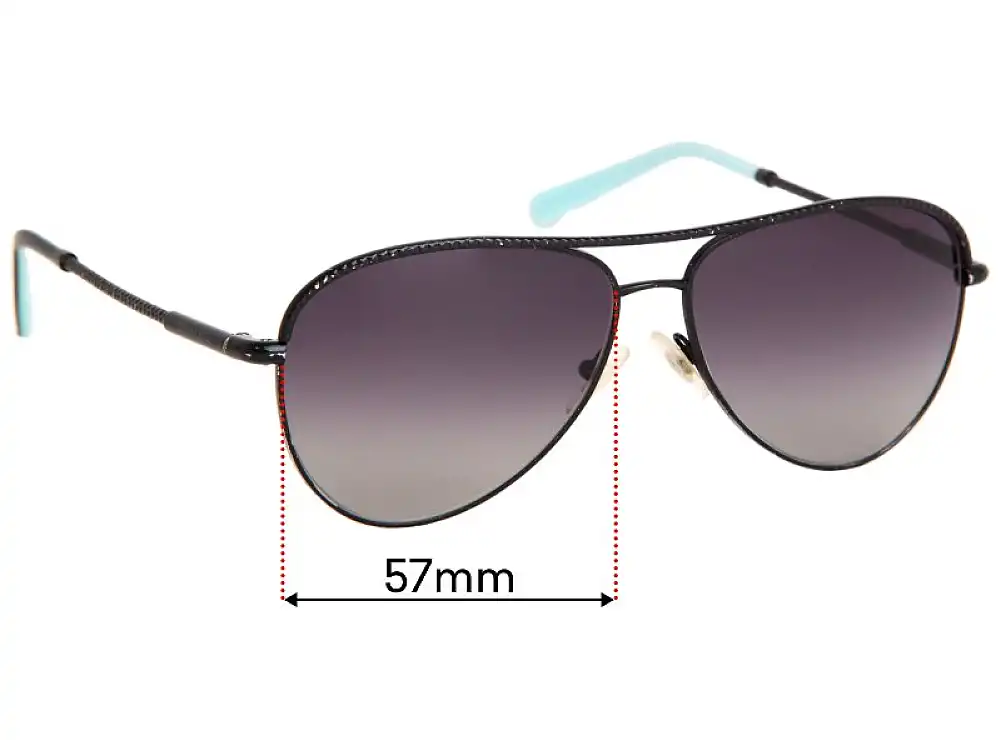Sunglass Fix Replacement Lenses for Tiffany & Co TF 3062 Tiffany Diamond Point - 57mm Wide Sunglass Fix Replacement Lenses for Tiffany & Co TF 3062 Tiffany Diamond Point - 57mm Wide