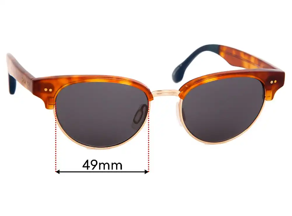 Sunglass Fix Replacement Lenses for Toms Audra - 49mm Wide Sunglass Fix Replacement Lenses for Toms Audra - 49mm Wide