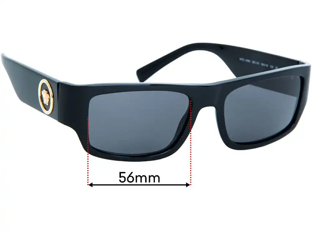 Versace MOD 4385 Replacement Lenses 56mm Versace MOD 4385 Replacement Lenses 56mm