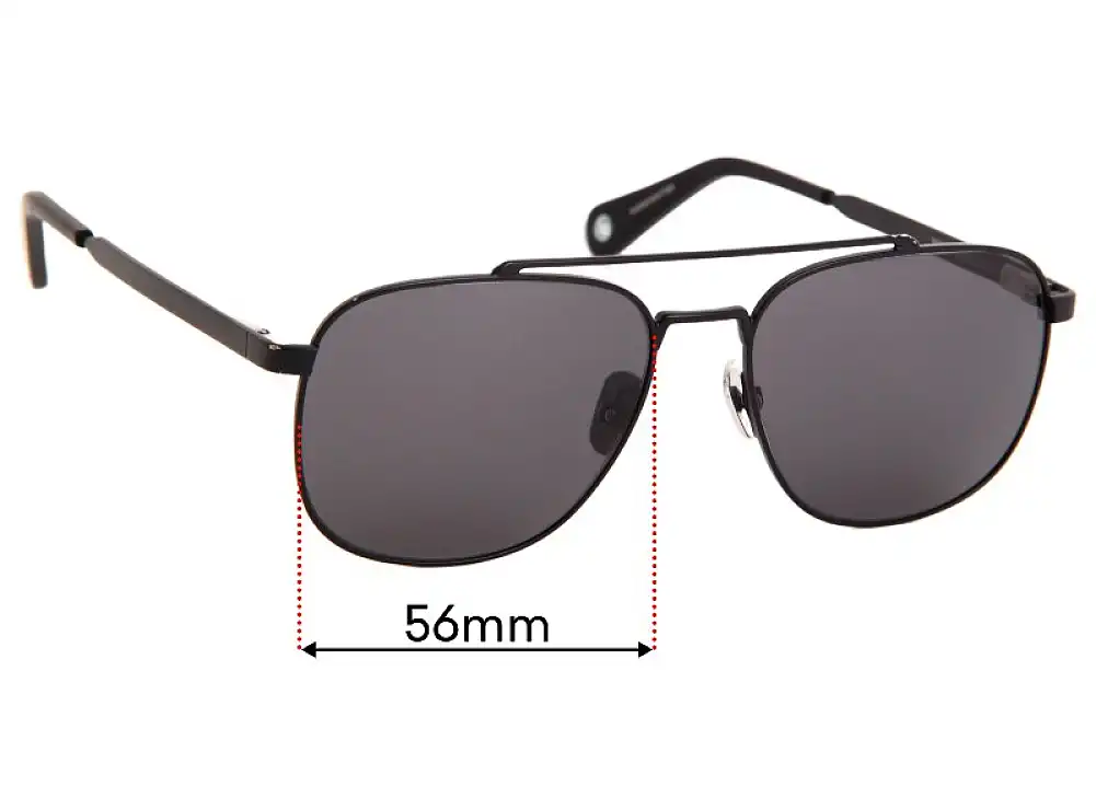 Sunglass Fix Replacement Lenses for Vilebrequin Auto - 56mm Wide Sunglass Fix Replacement Lenses for Vilebrequin Auto - 56mm Wide