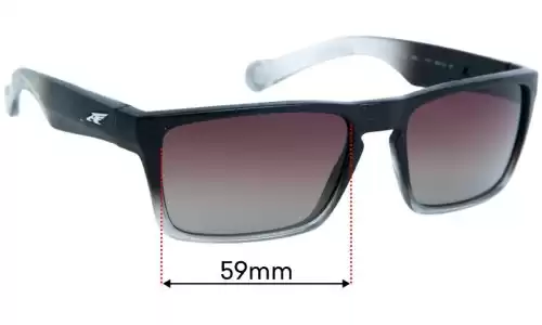 Sunglass Fix Replacement Lenses for Arnette Specialist AN4204 - 59mm Wide Sunglass Fix Replacement Lenses for Arnette Specialist AN4204 - 59mm Wide