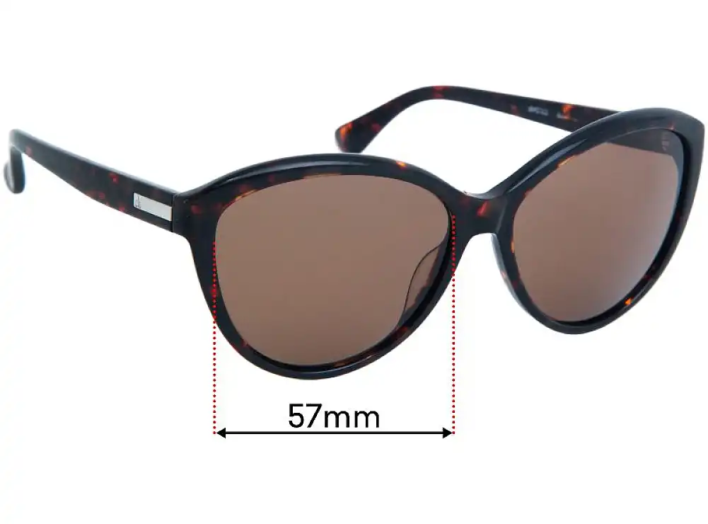 Sunglass Fix Replacement Lenses for Calvin Klein CK4256S - 57mm Wide Sunglass Fix Replacement Lenses for Calvin Klein CK4256S - 57mm Wide