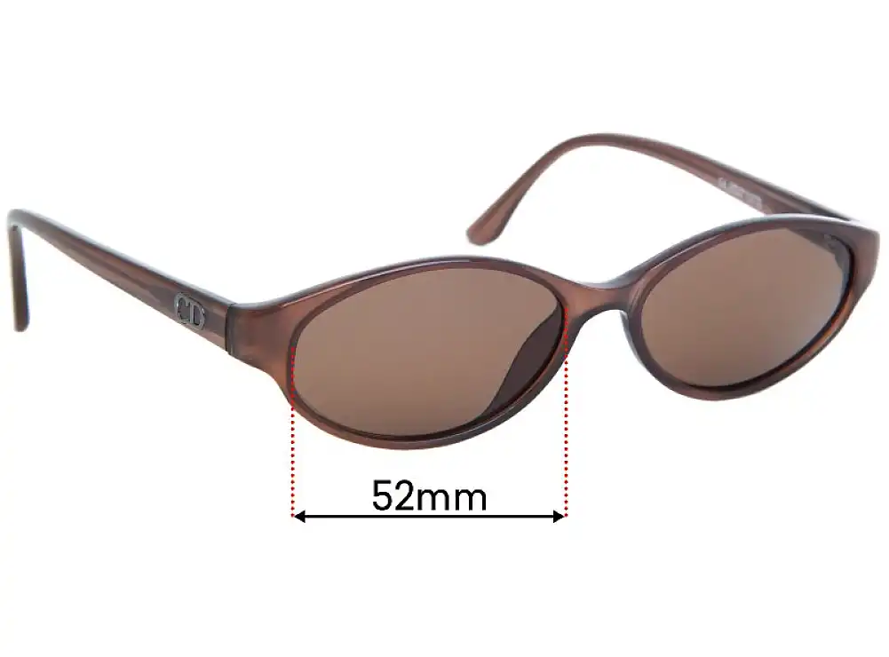 Sunglass Fix Replacement Lenses for Christian Dior CD3011 - 52mm Wide Sunglass Fix Replacement Lenses for Christian Dior CD3011 - 52mm Wide