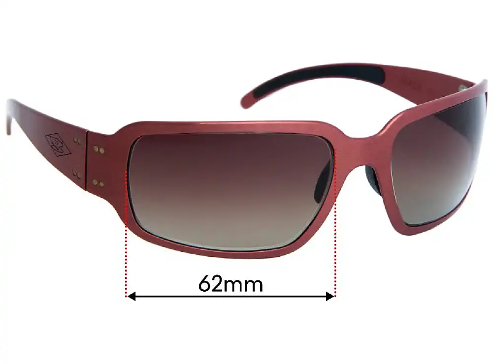 Sunglass Fix Replacement Lenses for Gatorz Rockstar - 62mm Wide Sunglass Fix Replacement Lenses for Gatorz Rockstar - 62mm Wide