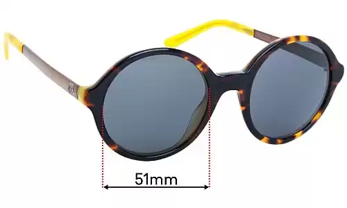 Sunglass Fix Replacement Lenses for Gucci GG3770/S - 51mm Wide Sunglass Fix Replacement Lenses for Gucci GG3770/S - 51mm Wide