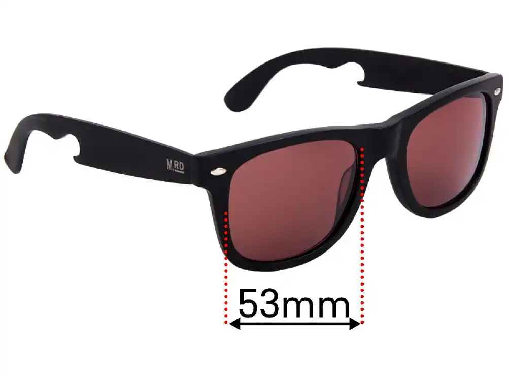 Sunglass Fix Replacement Lenses for Moana Road Bottle Openers - 53mm Wide Sunglass Fix Replacement Lenses for Moana Road Bottle Openers - 53mm Wide