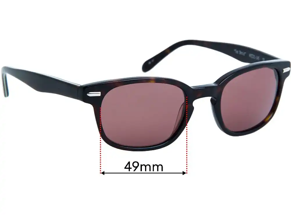 Sunglass Fix Replacement Lenses for Original Penguin The Doyle - 49mm Wide Sunglass Fix Replacement Lenses for Original Penguin The Doyle - 49mm Wide