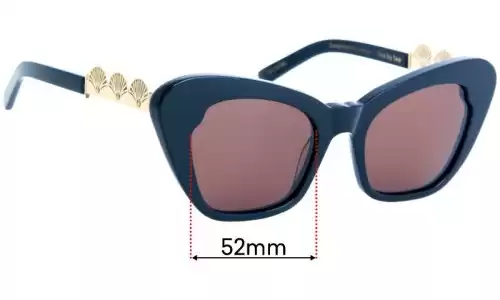 Sunglass Fix Replacement Lenses for Pared Two By Two - 52mm Wide Pared Two By Two Replacement Lenses 52mm wide
