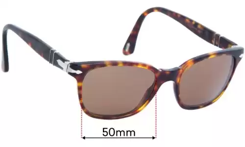 Sunglass Fix Replacement Lenses for Persol 3003-V - 50mm Wide Sunglass Fix Replacement Lenses for Persol 3003-V - 50mm Wide