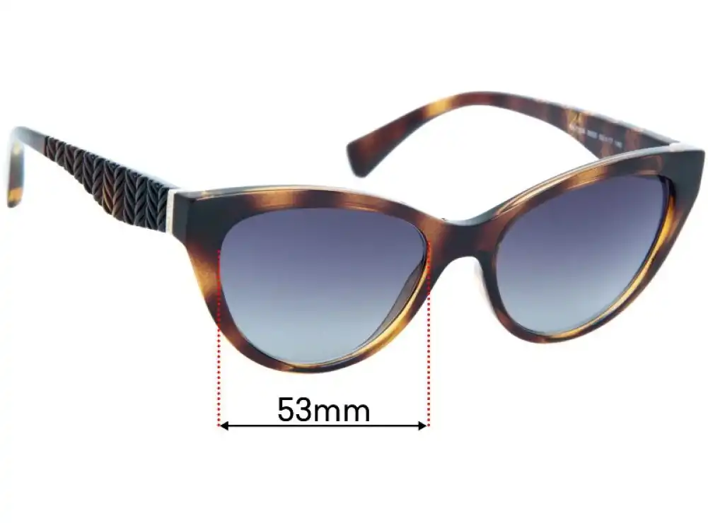 Sunglass Fix Replacement Lenses for Polo RA 7106 - 53mm Wide Sunglass Fix Replacement Lenses for Polo RA 7106 - 53mm Wide