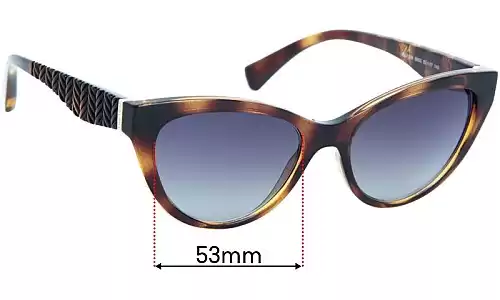 Sunglass Fix Replacement Lenses for Polo RA 7106 - 53mm Wide Polo RA 7106 Replacement Lenses 53mm wide