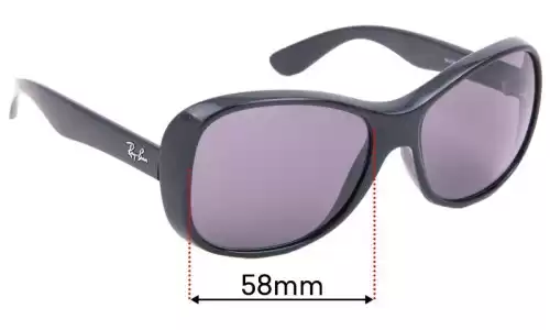Sunglass Fix Replacement Lenses for Ray-Ban RB4139 - 58mm Wide Sunglass Fix Replacement Lenses for Ray-Ban RB4139 - 58mm Wide