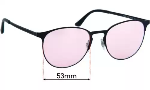 Sunglass Fix Replacement Lenses for Ray-Ban RB6375 - 53mm Wide Sunglass Fix Replacement Lenses for Ray-Ban RB6375 - 53mm Wide