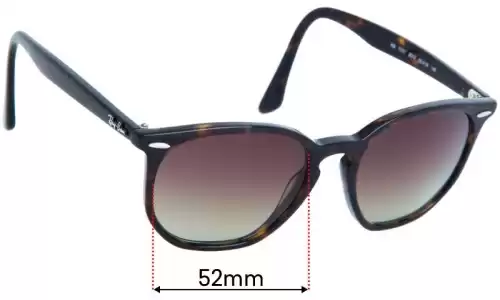 Sunglass Fix Replacement Lenses for Ray-Ban RB7151 - 52mm Wide Ray-Ban RB7151 Replacement Lenses 52mm wide
