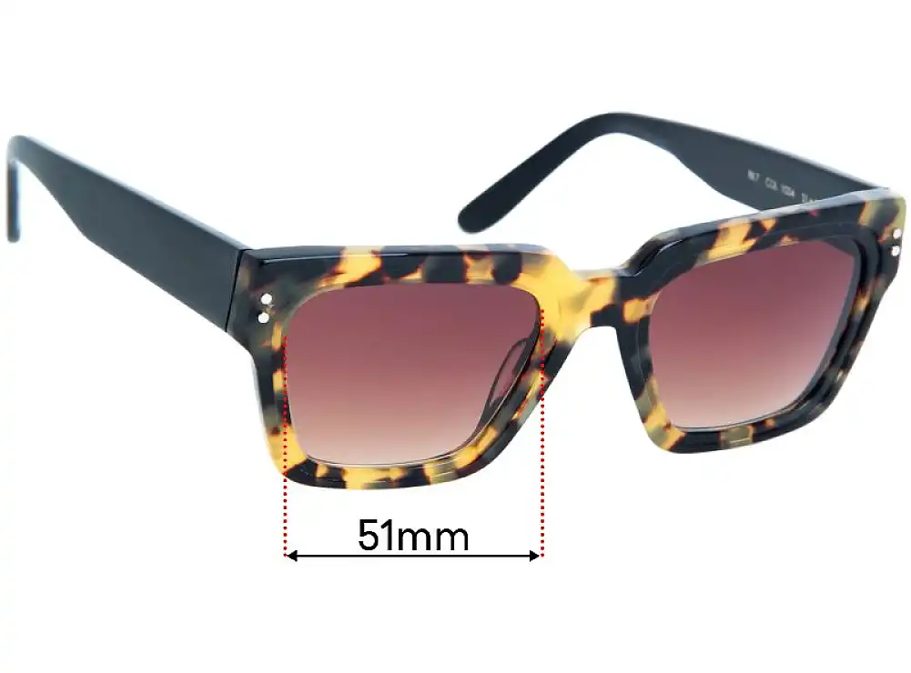 Sunglass Fix Replacement Lenses for TeddysOriginals Rx 7 - 51mm Wide Sunglass Fix Replacement Lenses for TeddysOriginals Rx 7 - 51mm Wide