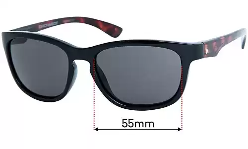 Sunglass Fix Replacement Lenses for Volcom Chichagof - 55mm Wide Sunglass Fix Replacement Lenses for Volcom Chichagof - 55mm Wide