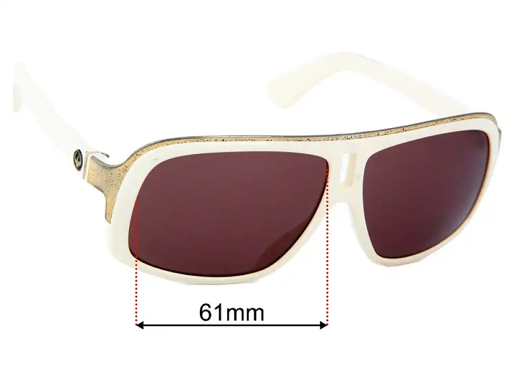 Sunglass Fix Replacement Lenses for Dragon GG - 61mm Wide Sunglass Fix Replacement Lenses for Dragon GG - 61mm Wide