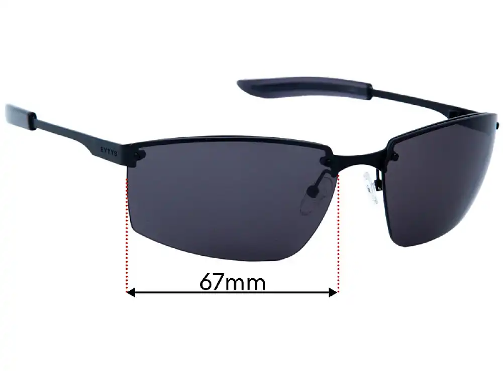 Sunglass Fix Replacement Lenses for EYTYS Aero - 67mm Wide Sunglass Fix Replacement Lenses for EYTYS Aero - 67mm Wide