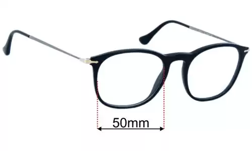 Sunglass Fix Replacement Lenses for Persol 3124-v - 50mm Wide Persol 3124-v Replacement Lenses 50mm wide