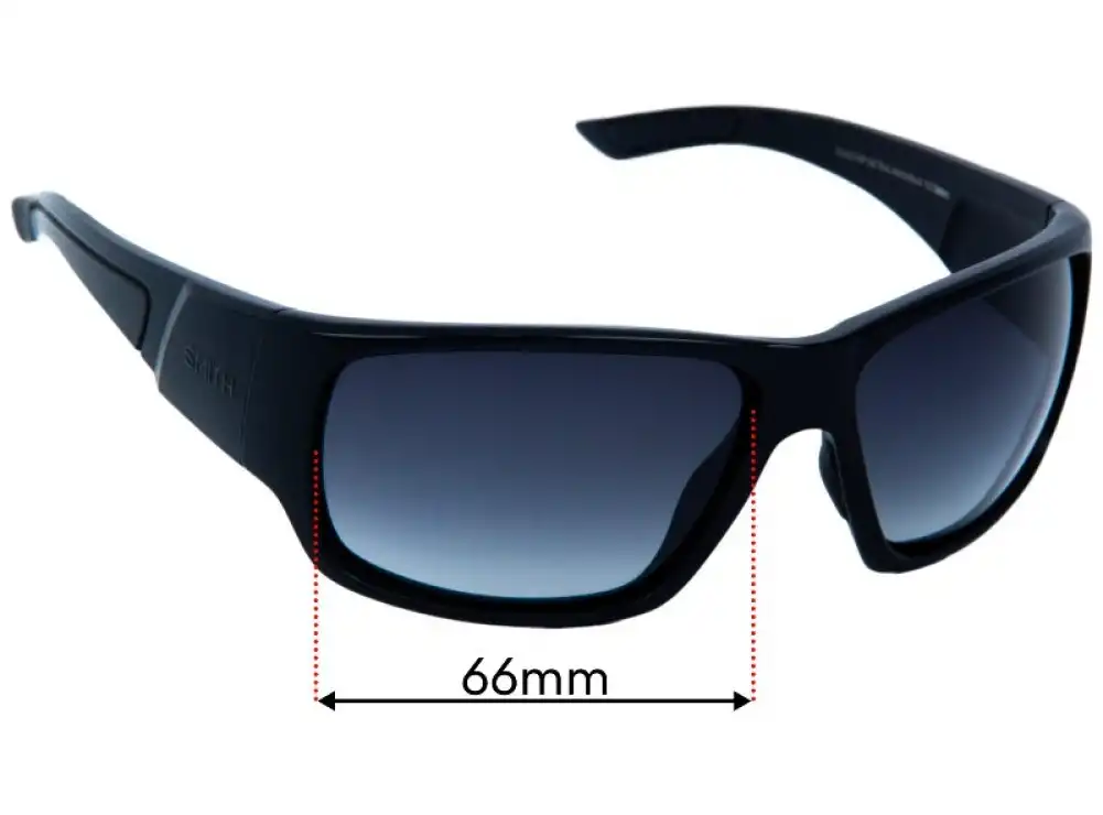 Smith Dragstrip Tactical Replacement Lenses 66mm Smith Dragstrip Tactical Replacement Lenses 66mm