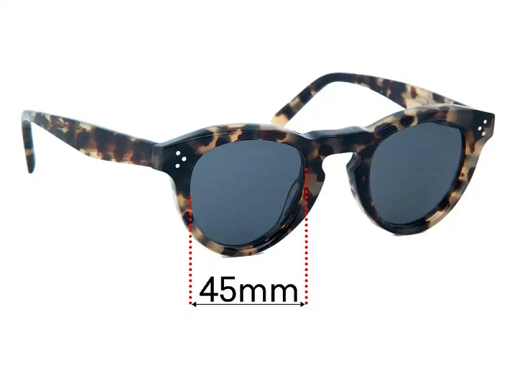 Sunglass Fix Replacement Lenses for Celine CL 41372/S - 45mm Wide Sunglass Fix Replacement Lenses for Celine CL 41372/S - 45mm Wide