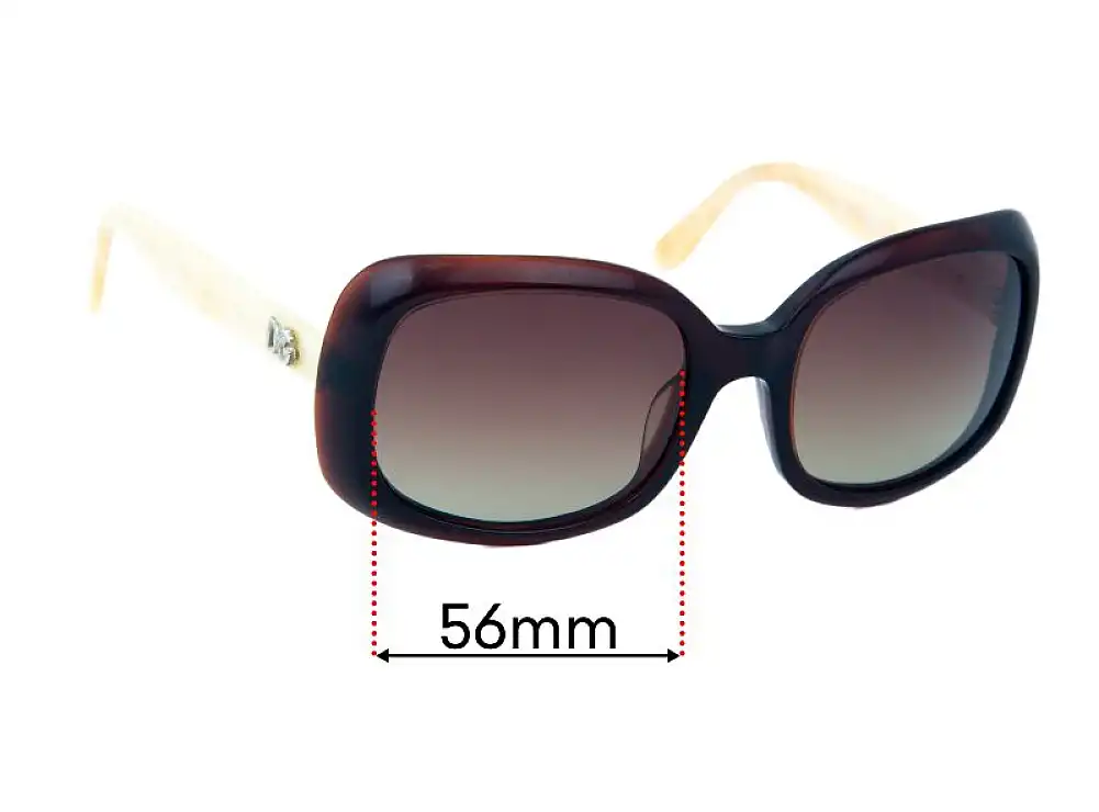Sunglass Fix Replacement Lenses for Dolce & Gabbana DG4053A - 56mm Wide Sunglass Fix Replacement Lenses for Dolce & Gabbana DG4053A - 56mm Wide