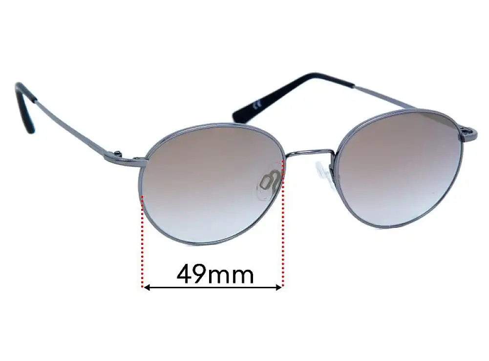 Sunglass Fix Replacement Lenses for Flexon Edison 600 - 49mm Wide Sunglass Fix Replacement Lenses for Flexon Edison 600 - 49mm Wide